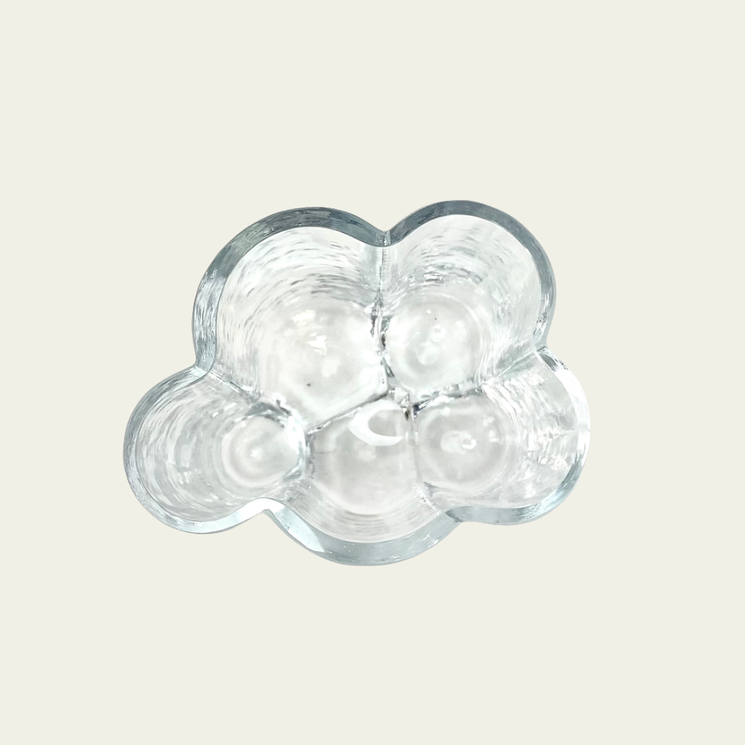 +Cloud Glass Vase by Rune Strand