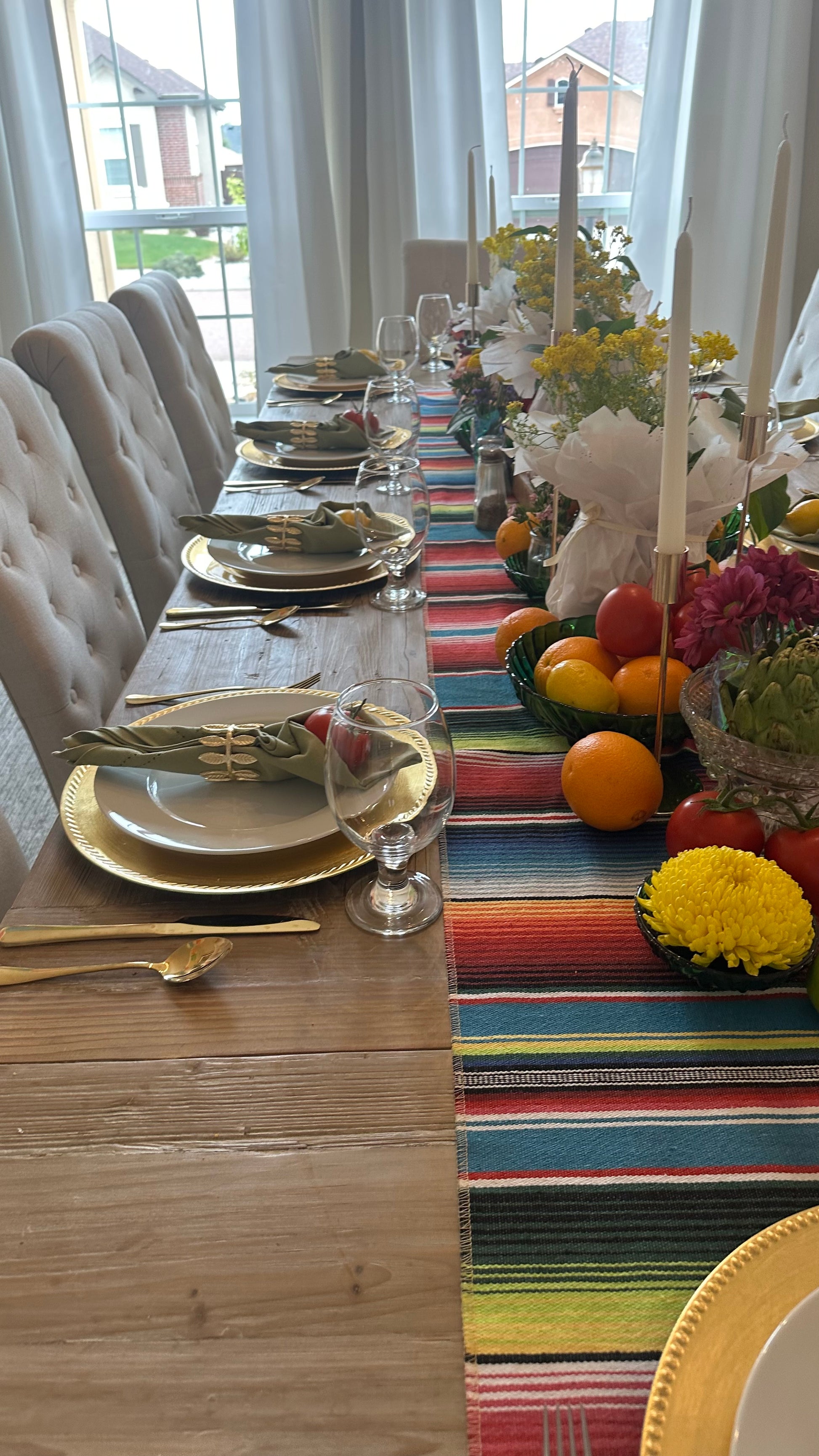 Cinco de mayo table set