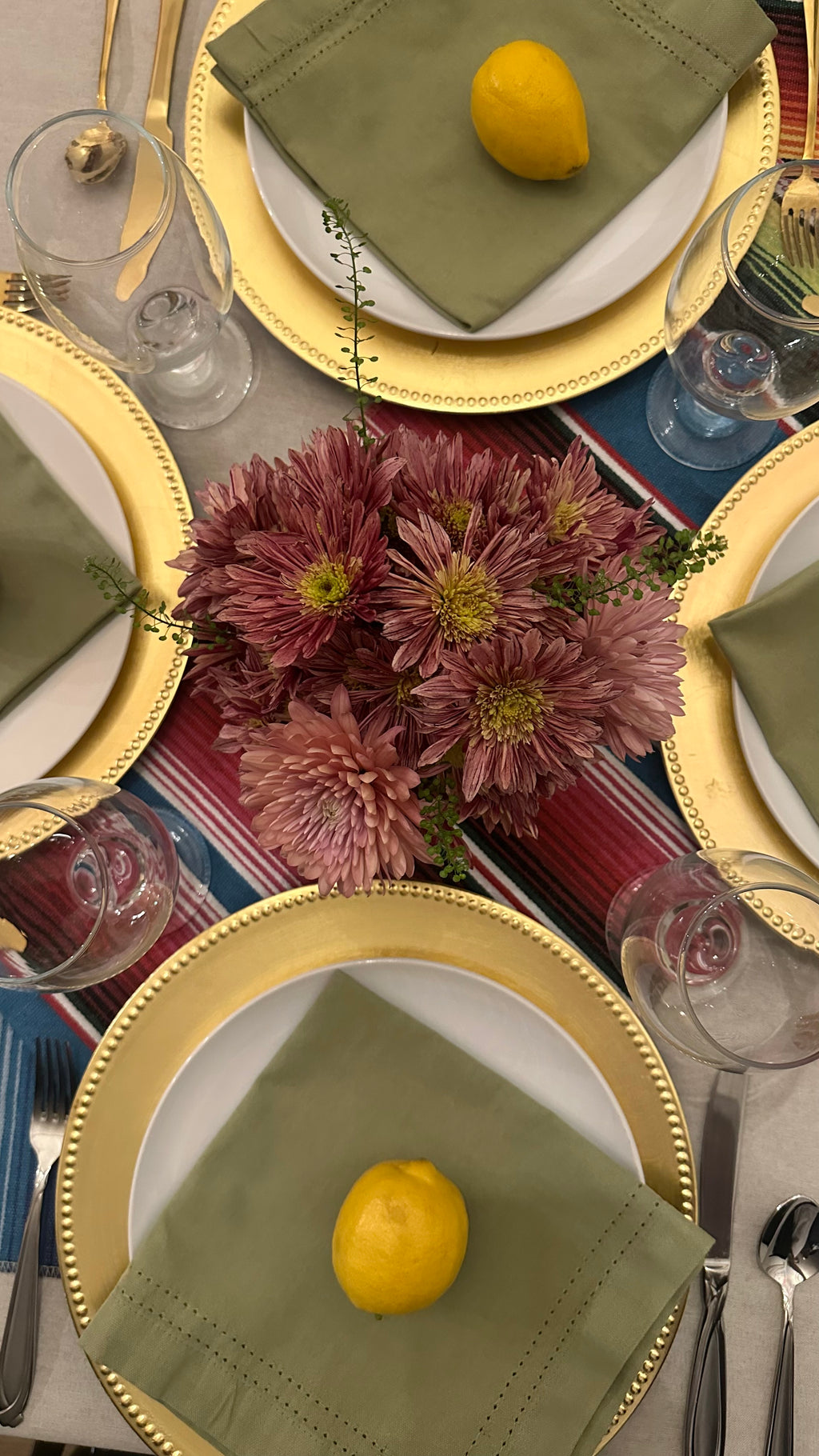 Cinco de mayo table set