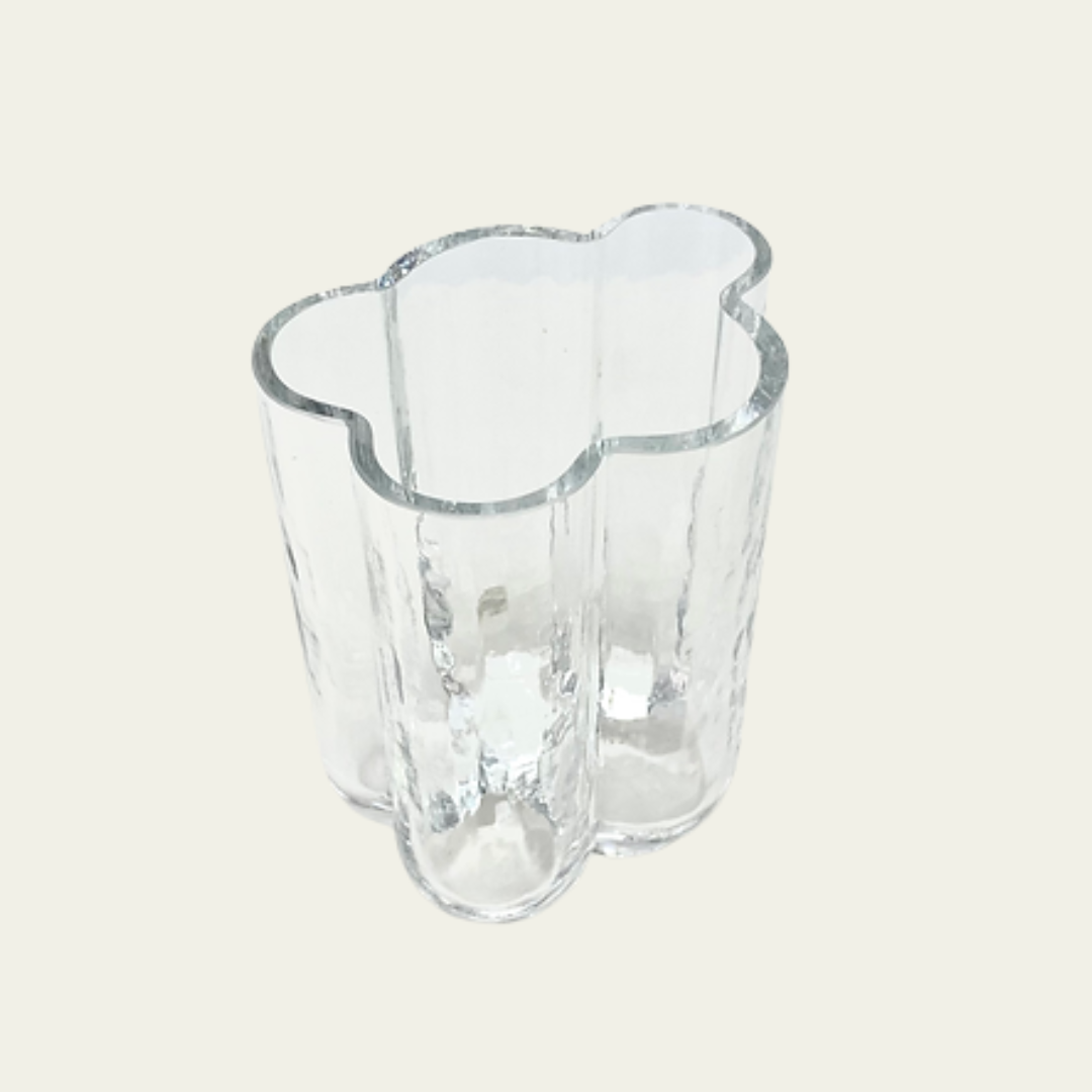 +Cloud Glass Vase by Rune Strand