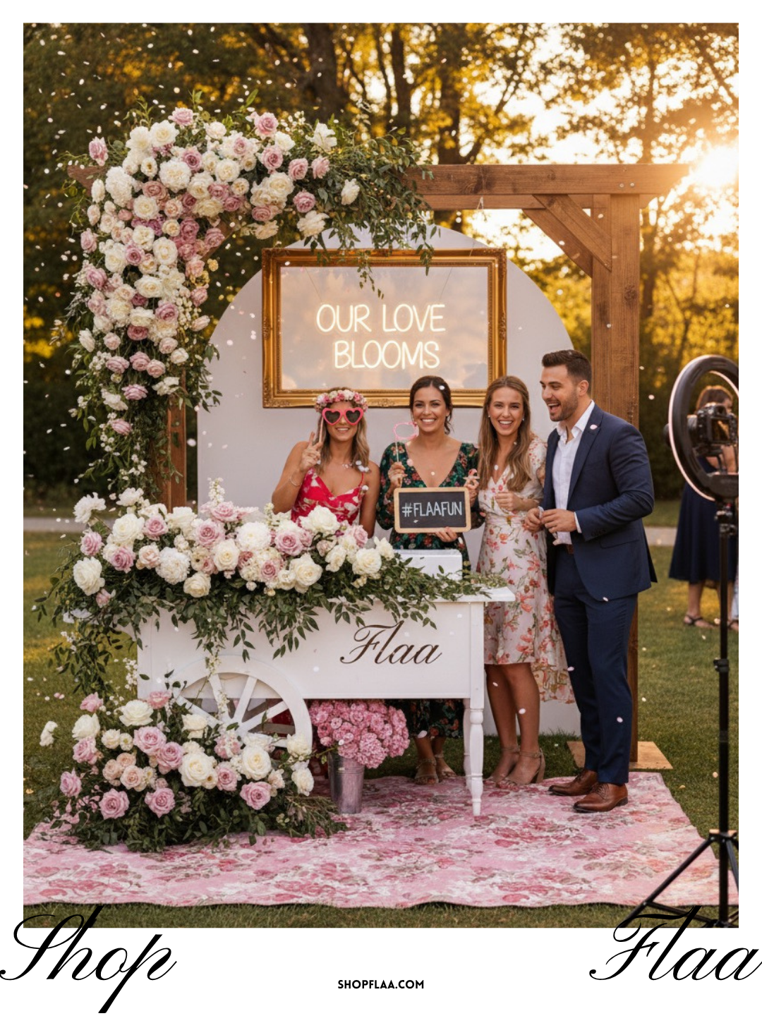 Flower Photo Backdrop