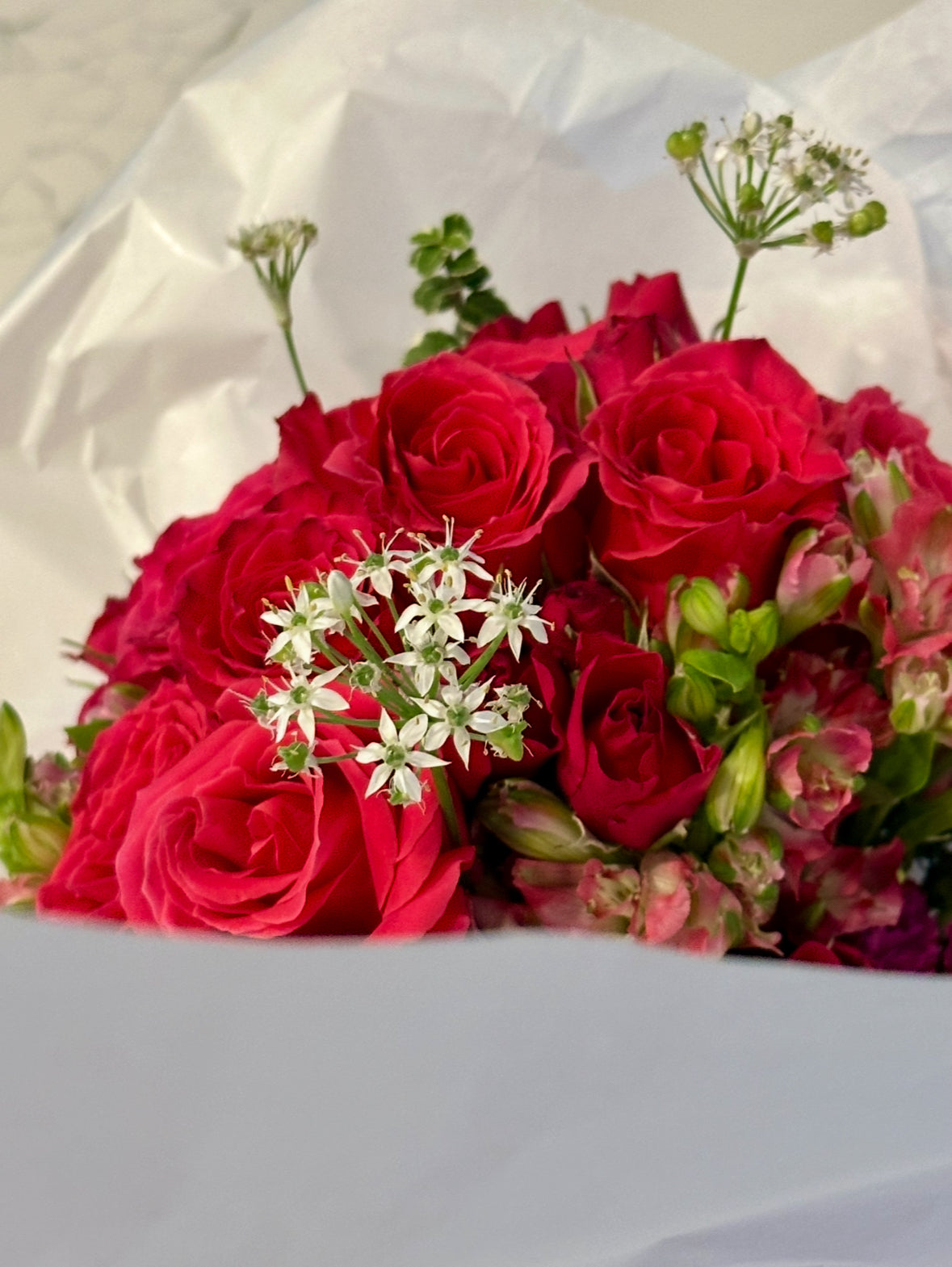 Homecoming Mini Bouquet & Boutonniere Set