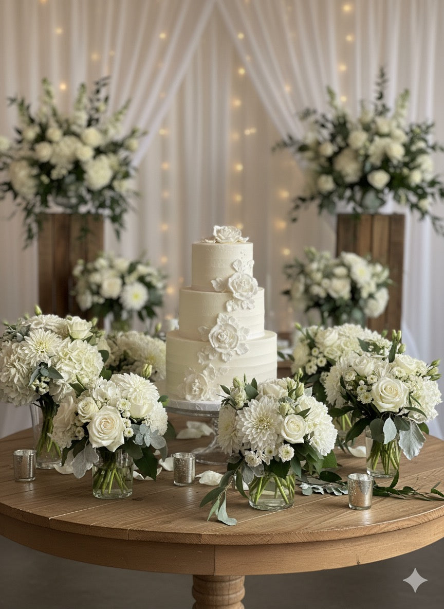 Wedding - White&Green