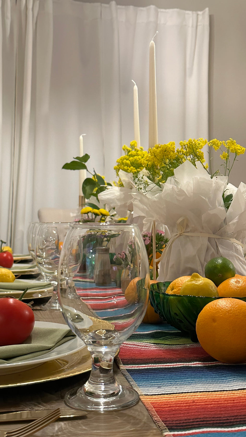 Cinco de mayo table set