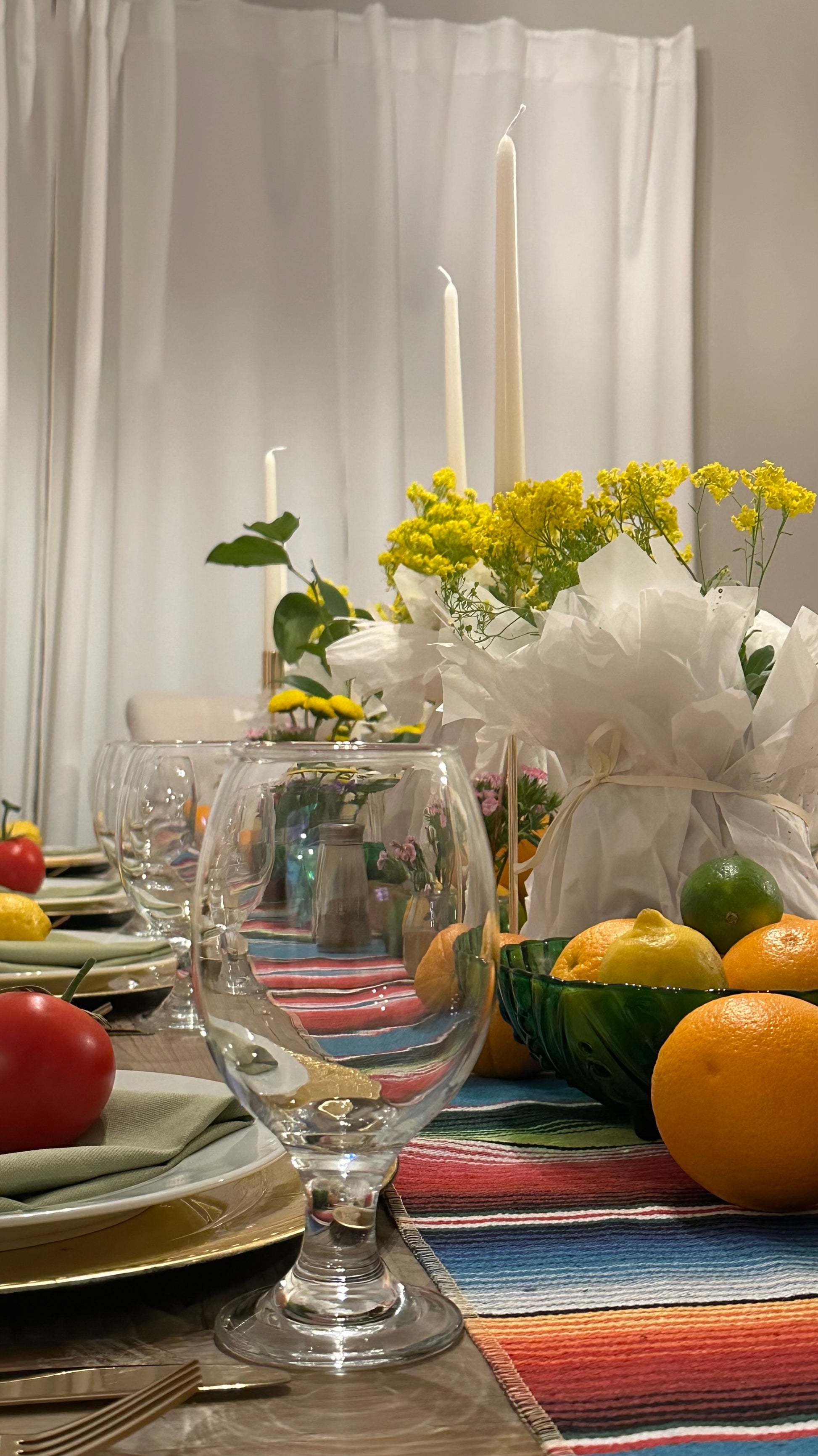 Cinco de mayo table set