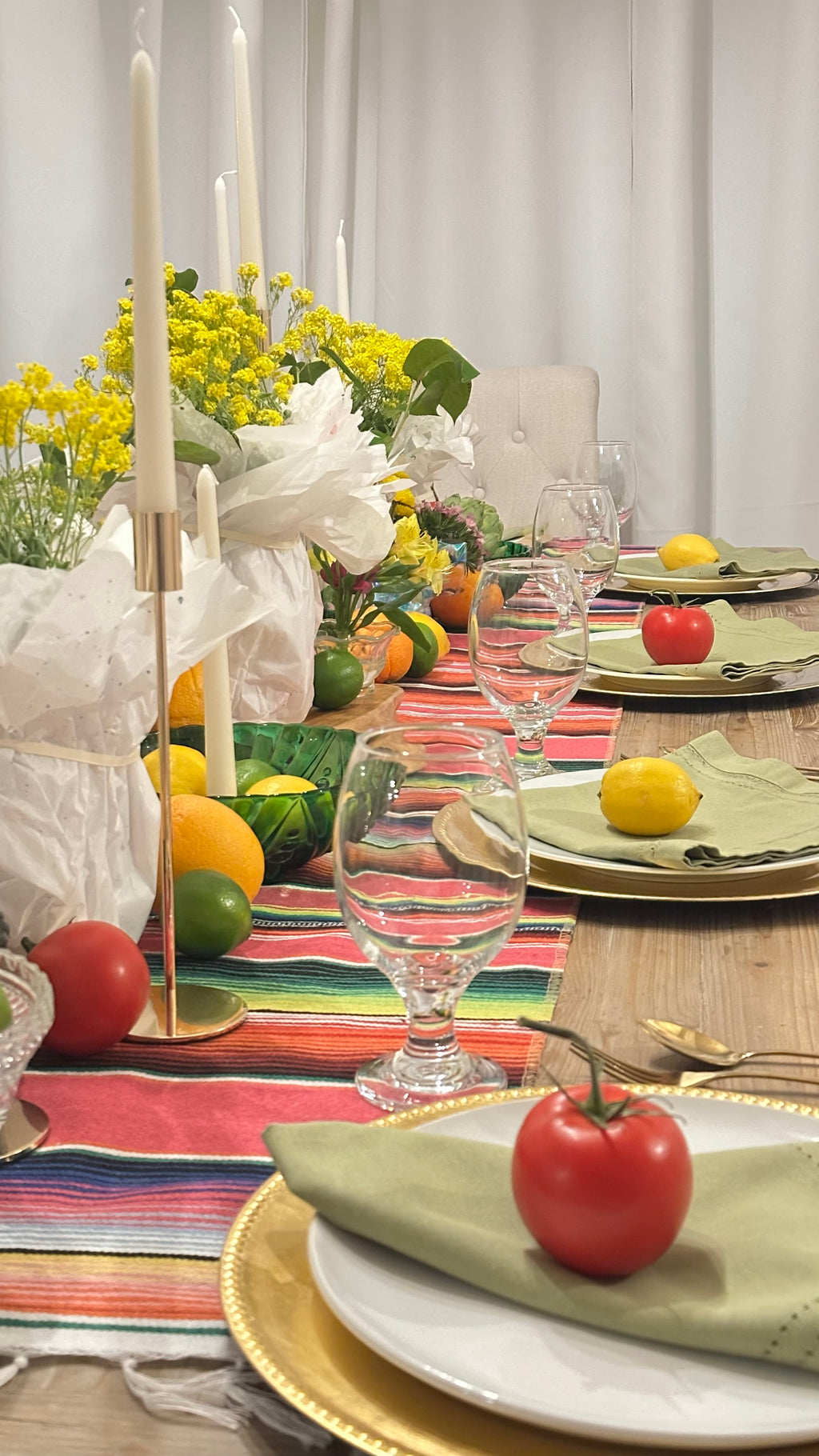 Cinco de mayo table set