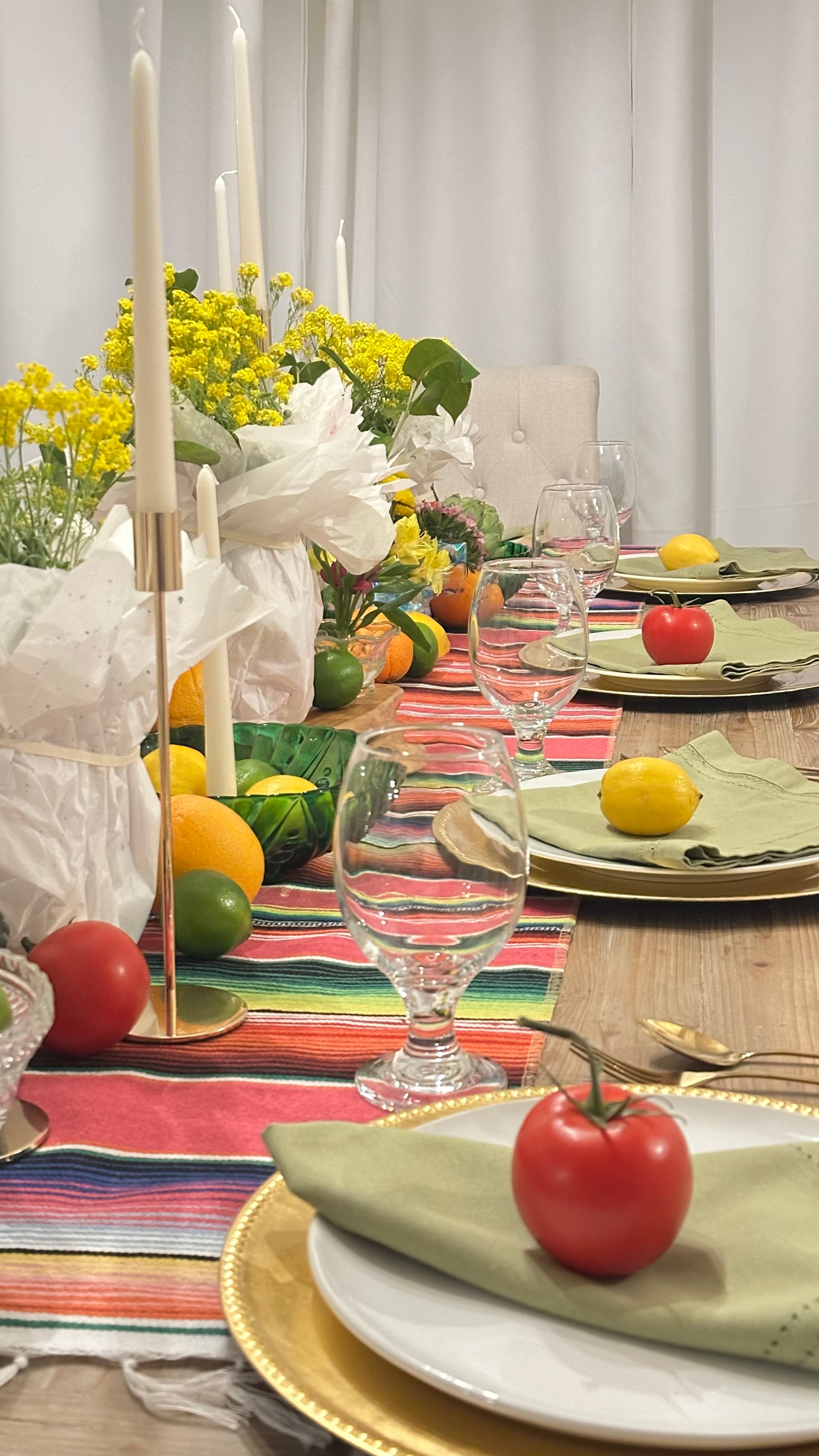 Cinco de mayo table set