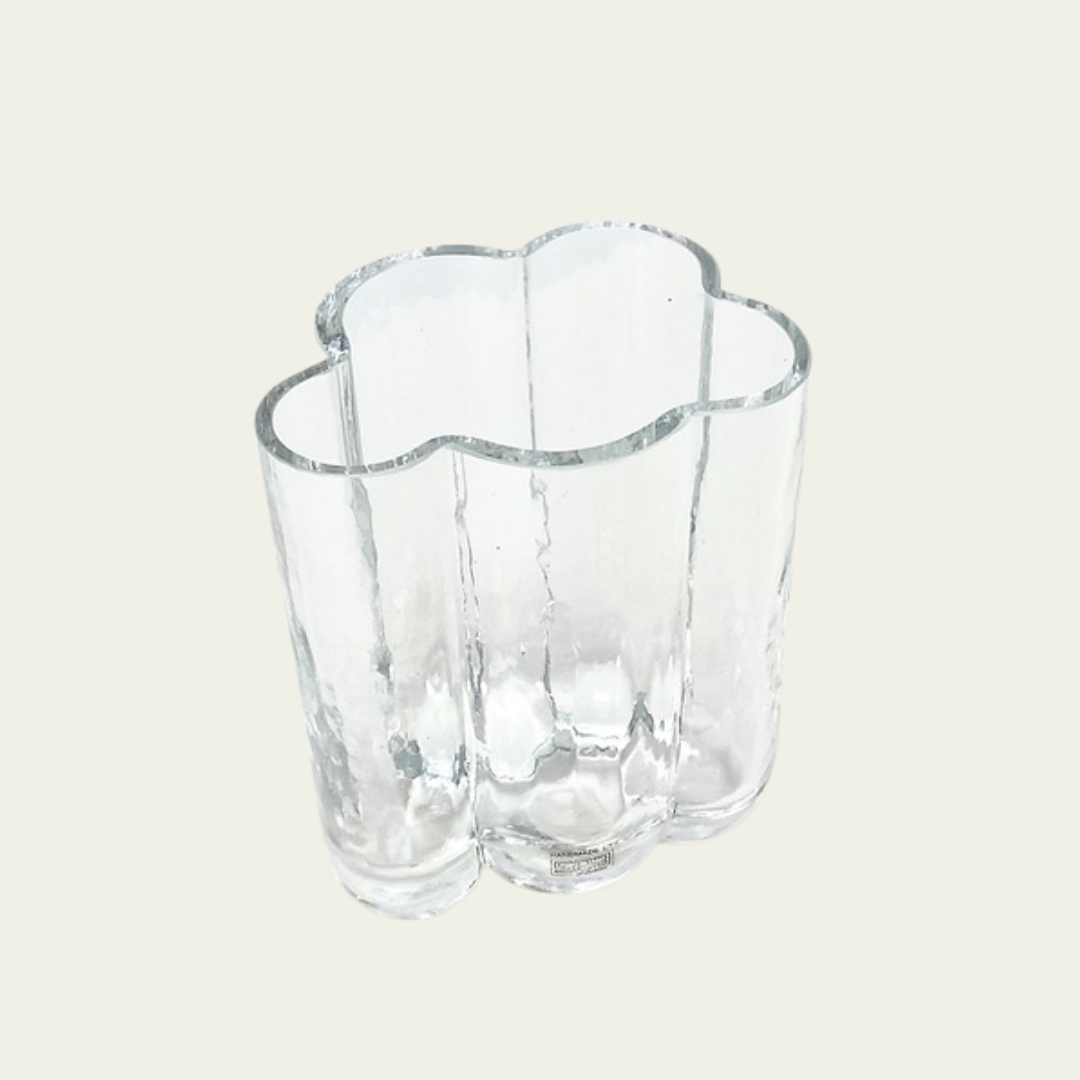 +Cloud Glass Vase by Rune Strand