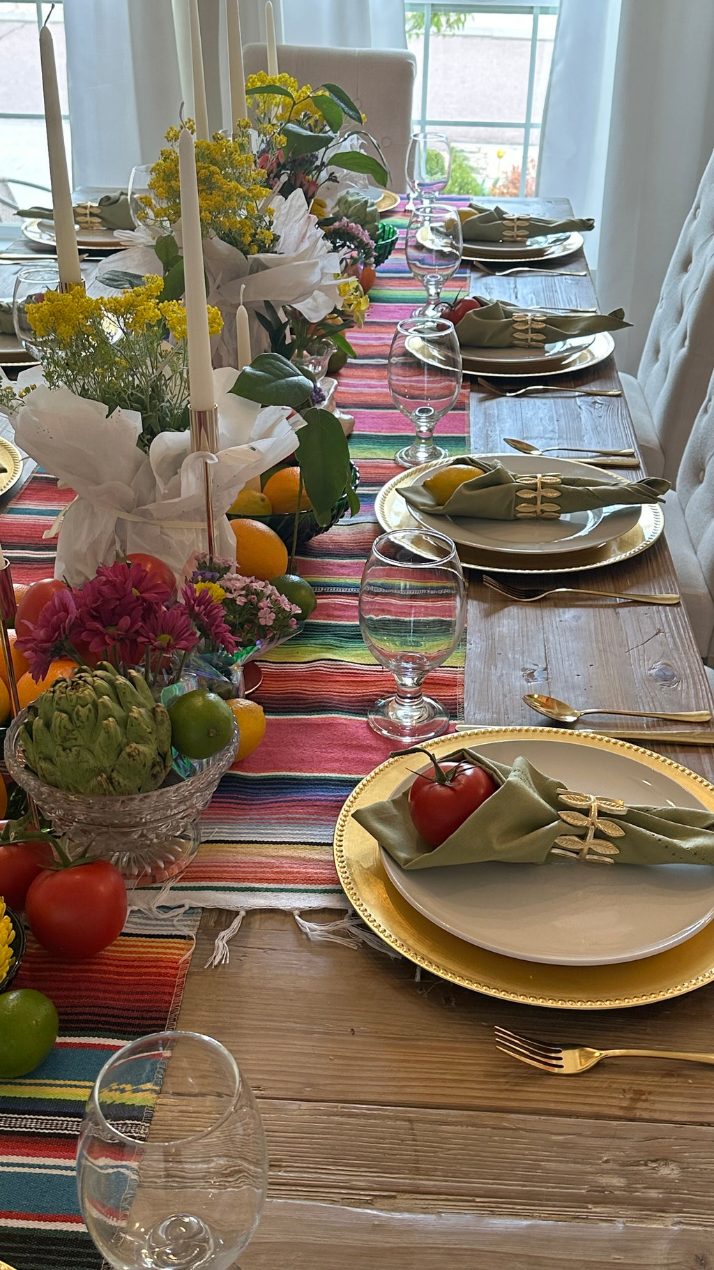 Cinco de mayo table set