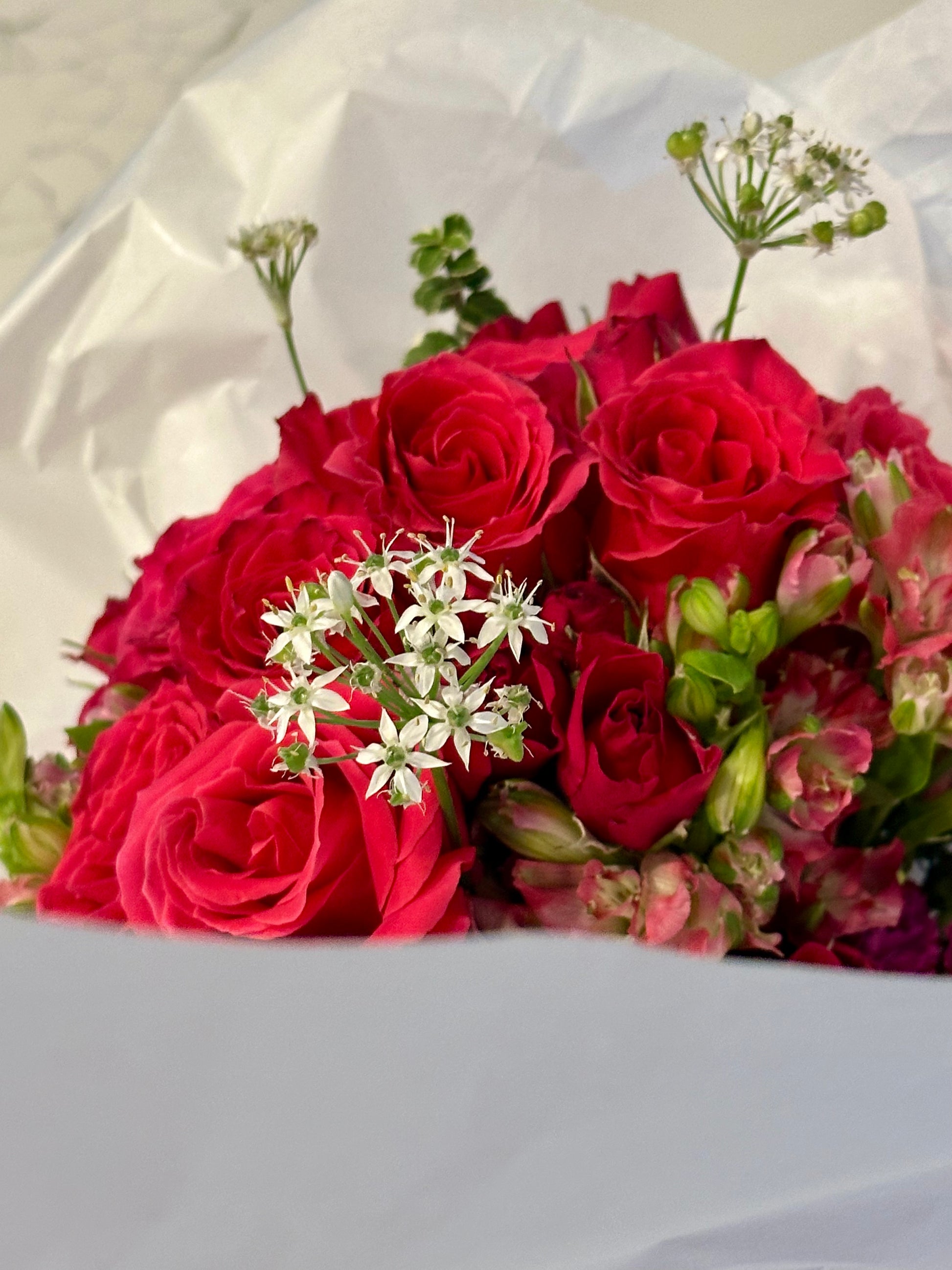 Homecoming Mini Bouquet & Boutonniere Set