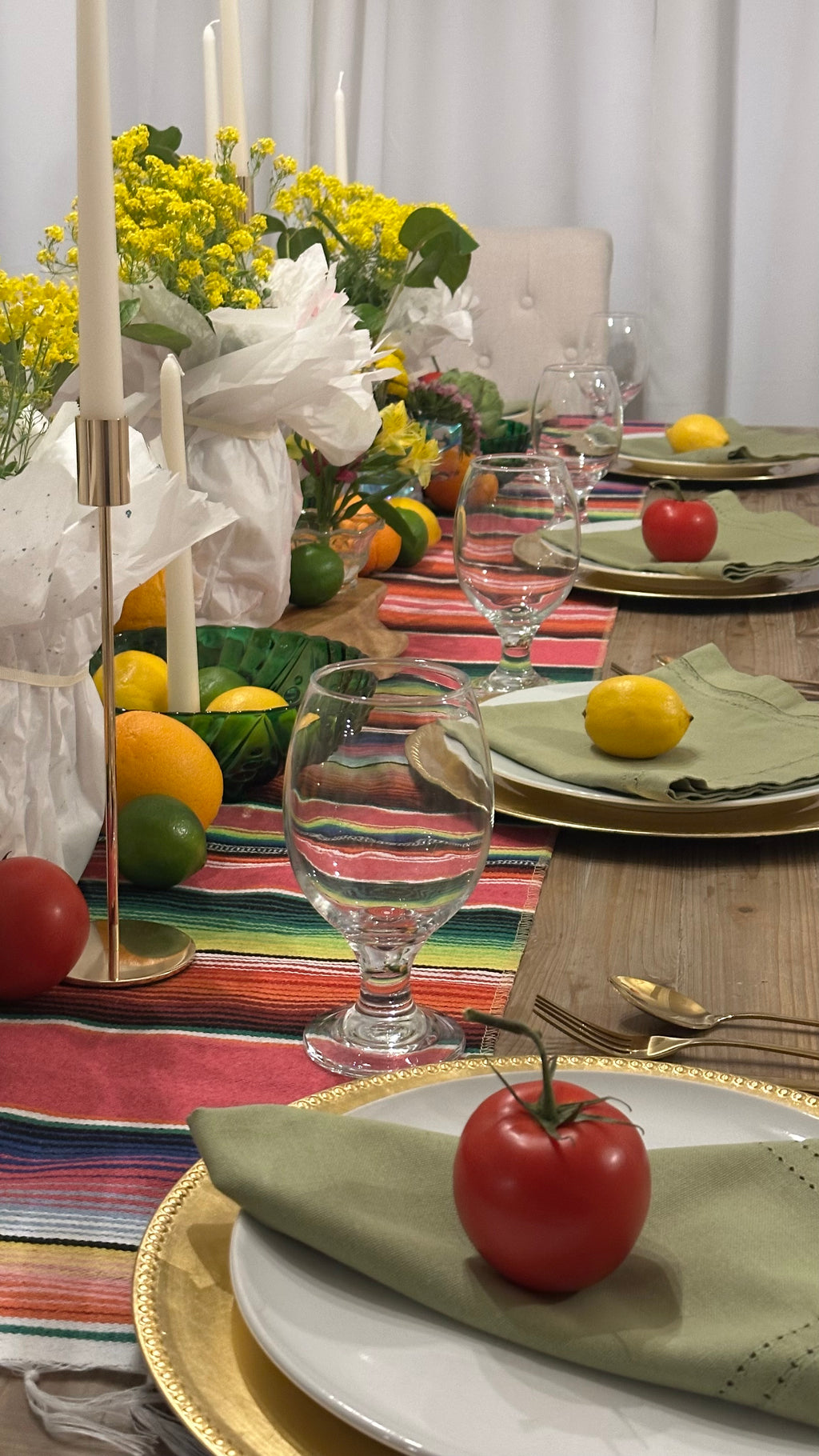 Cinco de mayo table set