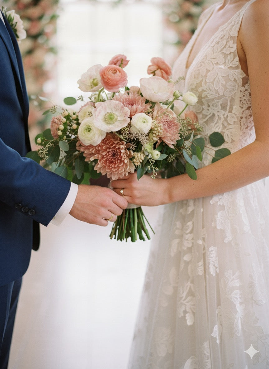 Wedding - Pink & Green