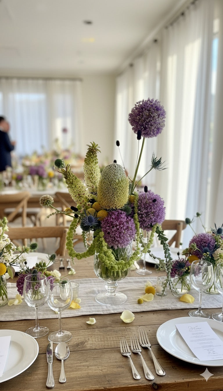 Wedding - Purple & Yellow