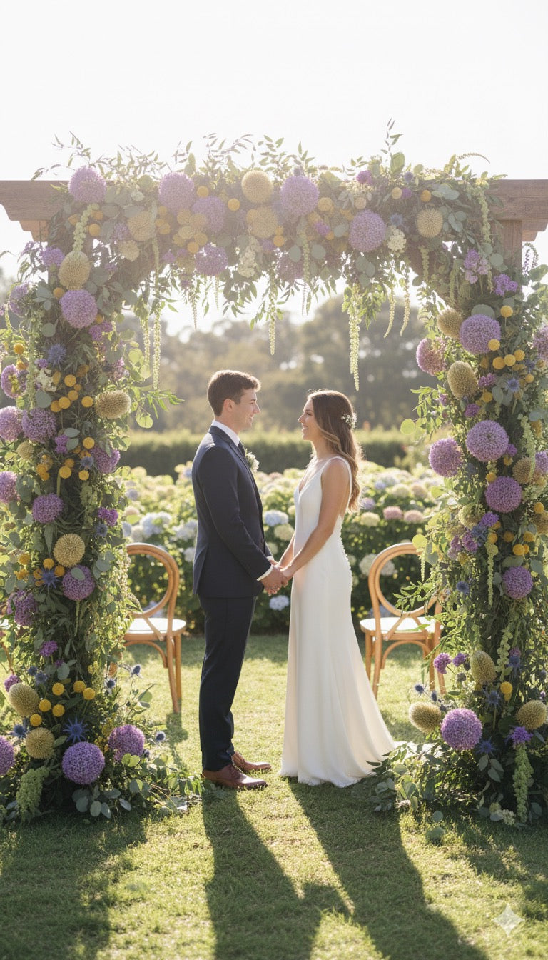 Wedding - Purple & Yellow