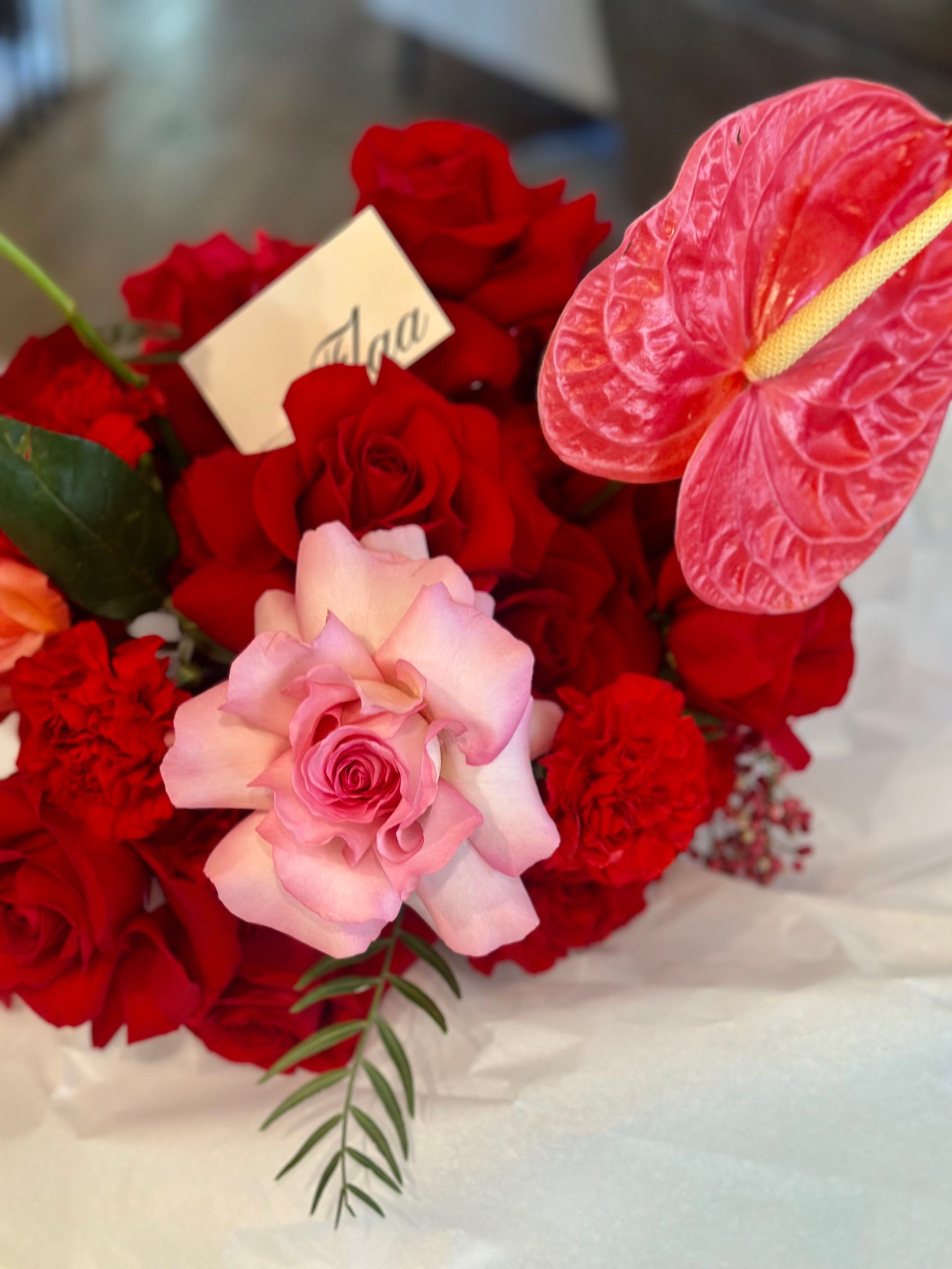 Rose bespoke arrangement