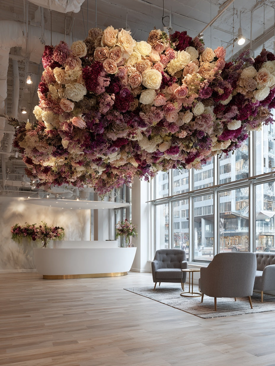 Ceiling Art installation