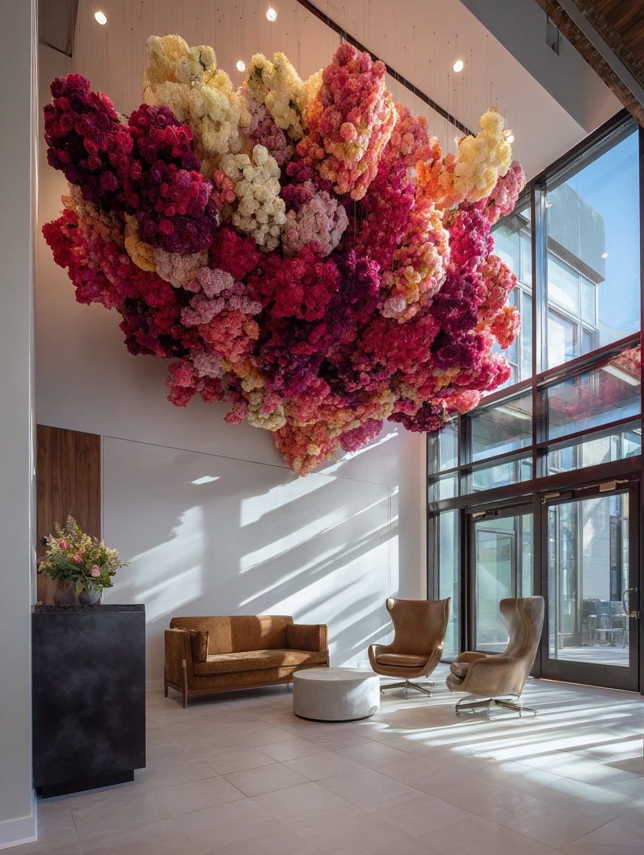 Ceiling Art installation