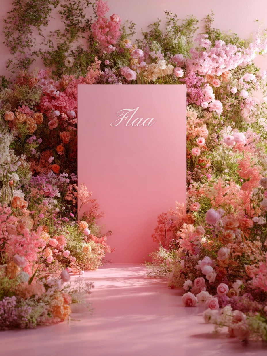 Flower Photo Backdrop